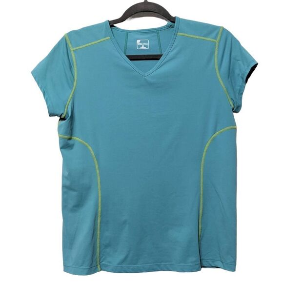 TITLE NINE V-Neck Performance Tee M - Picture 1 of 5
